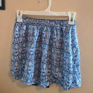 Light Patterned Hollister Skirt